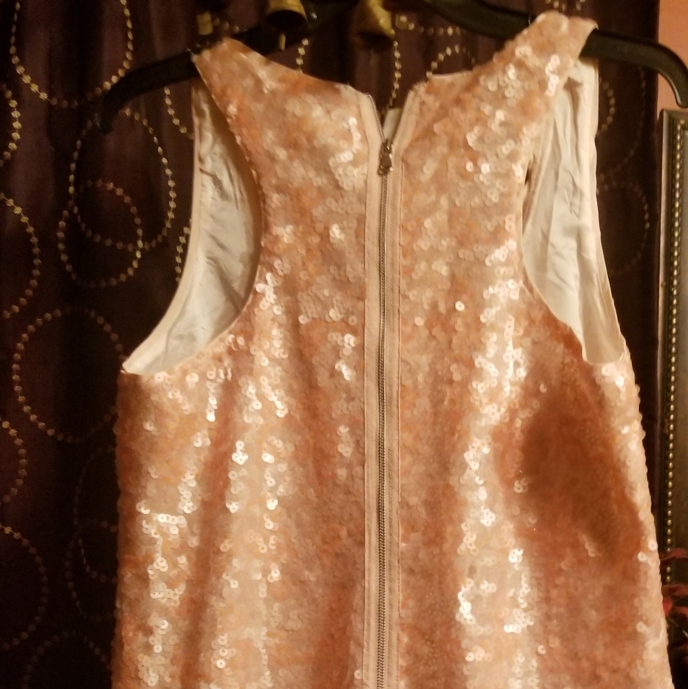 Peach Sequence Mini sz 8 - Picture 3 of 4